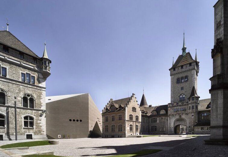 Cortile del museo dell'immagine