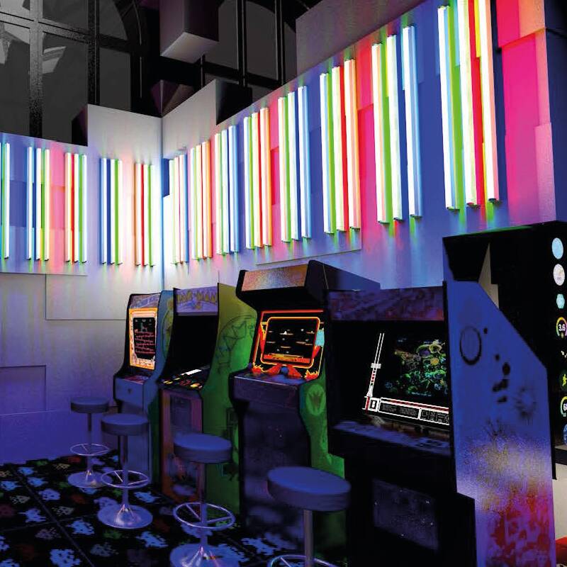 Ausstellungsansicht der Wechselausstellung "Games".