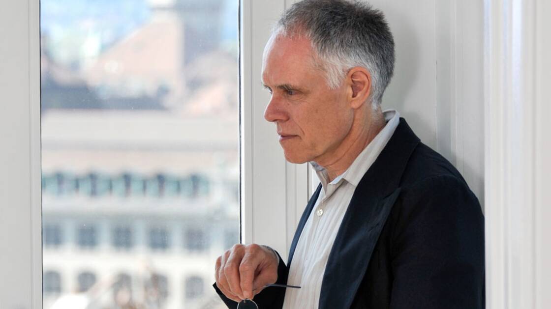 Porträt von Alt-Bundesrat Moritz Leuenberger.