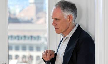 Porträt von Alt-Bundesrat Moritz Leuenberger.