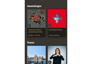 Landesmuseum-App | © Schweizerisches Nationalmuseum