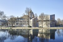 Das Landesmuseum, Blick von der Limmatseite