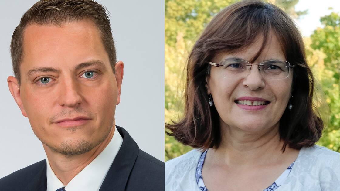 Archivbild Fokus Ukraine Boskovska und Olsansky