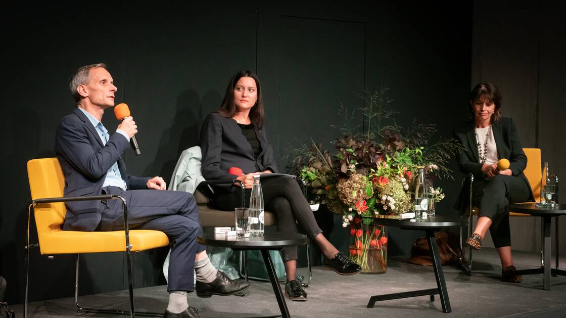 Vom kleinen Land zur grossen Stadt? | mit Doris Leuthard und Mathias Binswanger | © Schweizerisches Nationalmuseum
