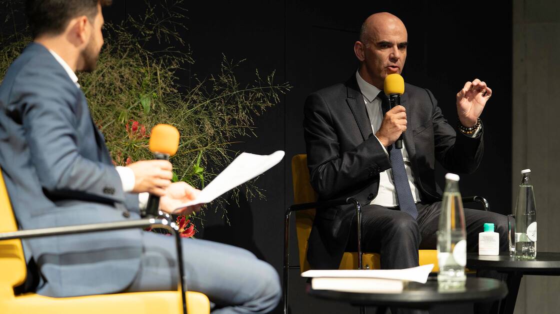 Die Schweiz und die Pandemie mit Bundesrat Alain Berset | © Schweizerisches Nationalmuseum