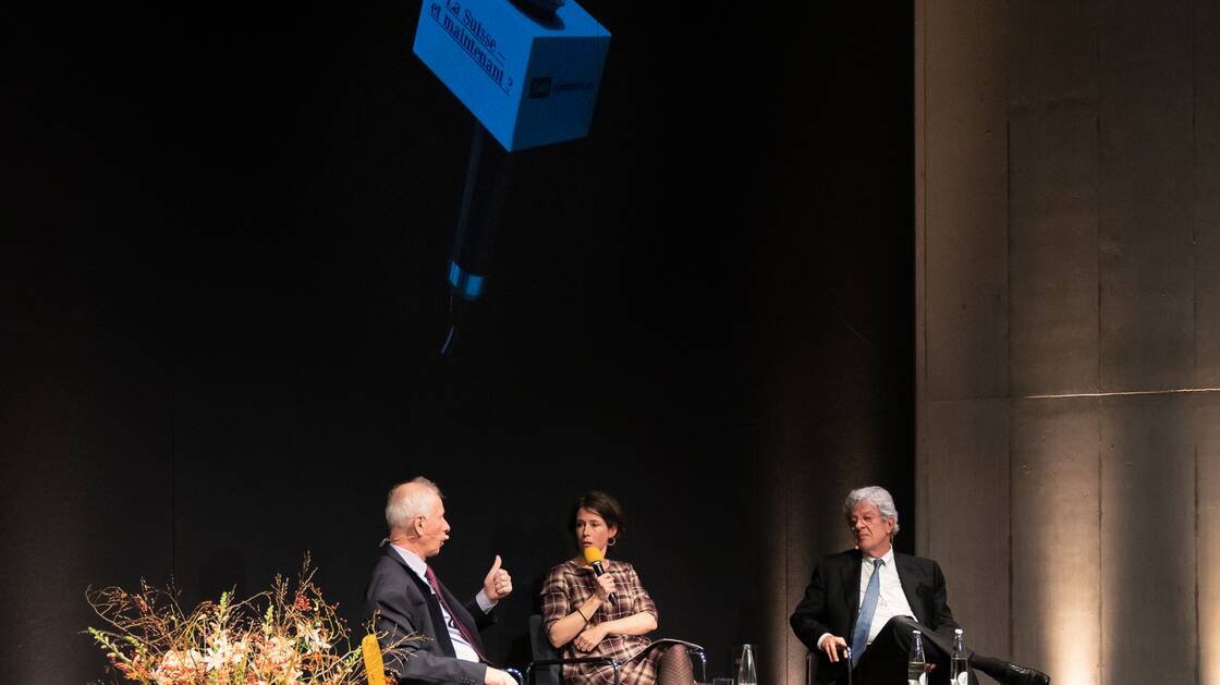 Plurilinguisme et cohésion | Stéphane Dion, ancien ministre des Affaires étrangères du Canada et Michel Liès, président d'Avenir Suisse discuteront de ces questions et d'autres encore.  | © Schweizerisches Nationalmuseum