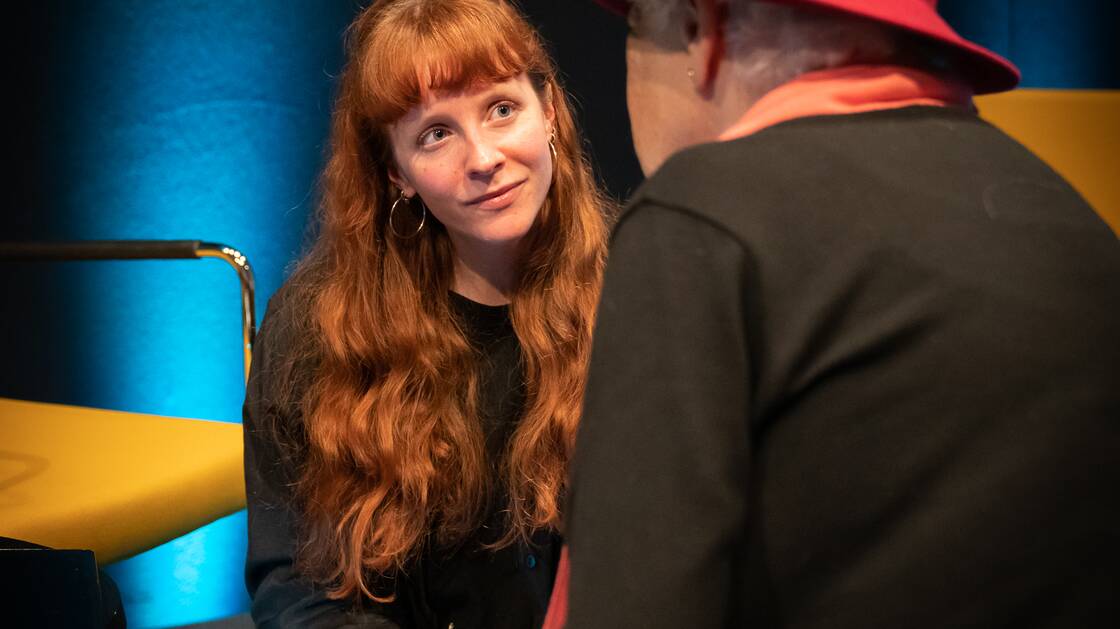 Frauenrechte. Generationen im Gespräch | Nina Kunz, Journalistin und Autorin und Monika Weber, Politikerin und ehemalige Direktorin des Migros-Genossenschafts-Bunds | © Schweizerisches Nationalmuseum