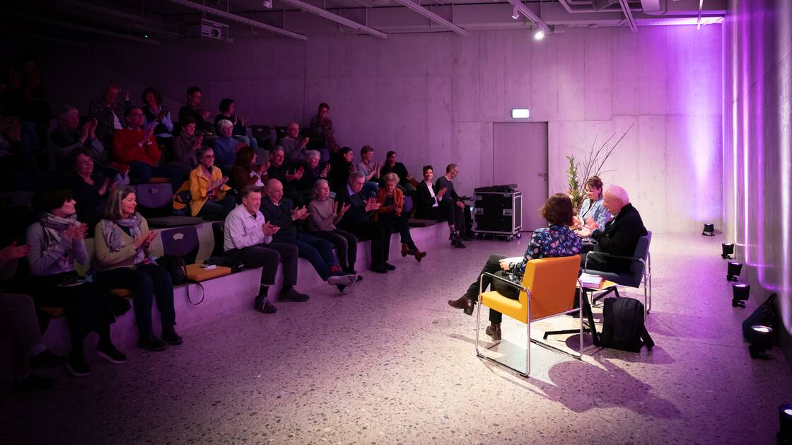 Lebensgeschichten zwischen Wahrheit und Fiktion | Historikerin und Kulturvermittlerin Lina Gafner und der Autor und Regisseur Gabriel Heim | © Schweizerisches Nationalmuseum