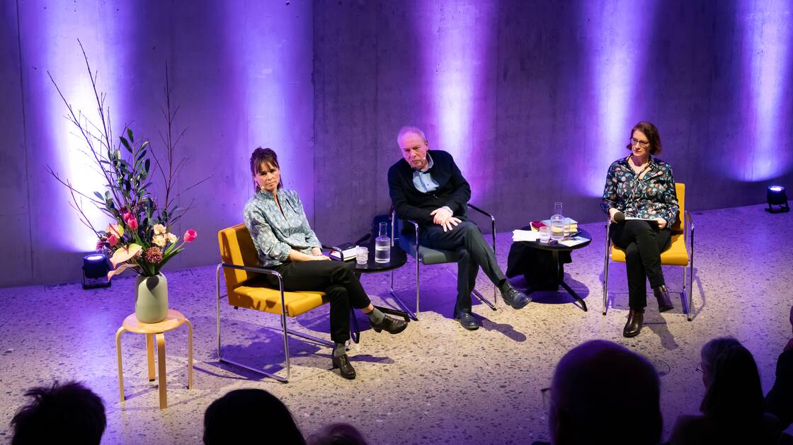 Lebensgeschichten zwischen Wahrheit und Fiktion | Historikerin und Kulturvermittlerin Lina Gafner und der Autor und Regisseur Gabriel Heim | © Schweizerisches Nationalmuseum