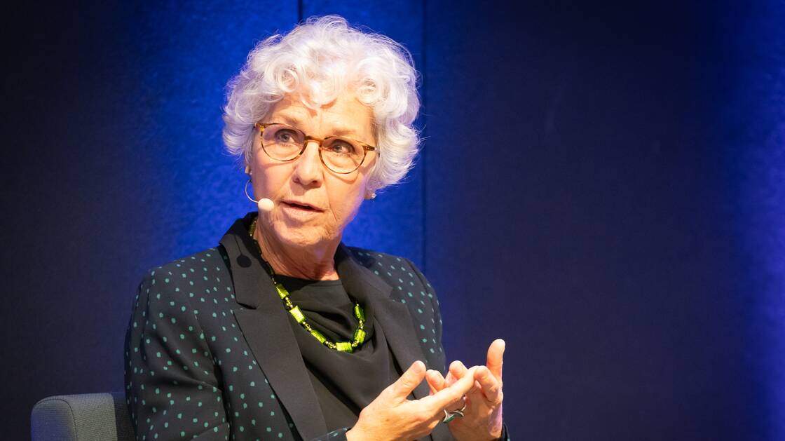 Kraft und Krise der Demokratie | Historikerin Brigitte Studer und der Publizist Roger de Weck | Moderation: Marc Tribelhorn, Redaktor NZZ | © Schweizerisches Nationalmuseum