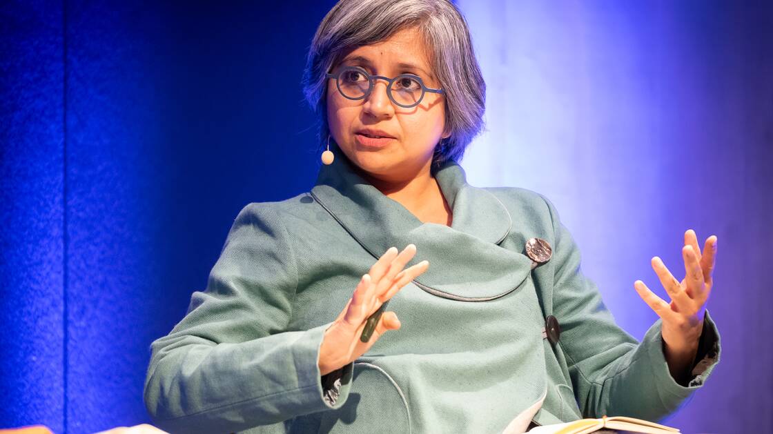 Shalini Randeria and Debjani Bhattacharyya | Host: Henri-Michel Yéré | © Schweizerisches Nationalmuseum