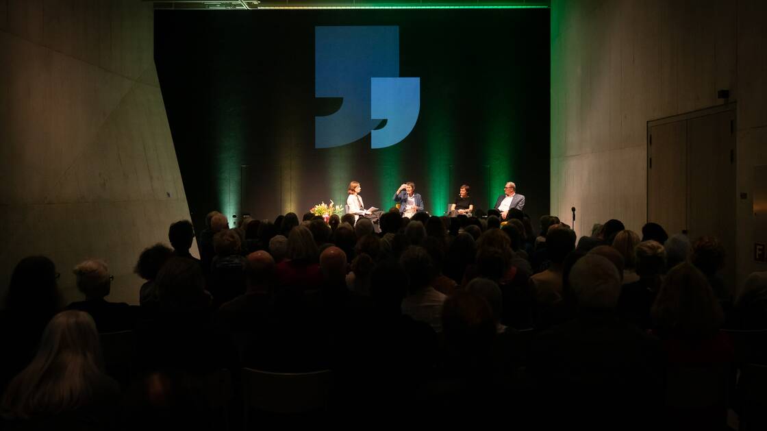 Historikerin Caroline Arni, Soziologe Ueli Mäder, Neuropsychologe Lutz Jäncke | Moderation: Lea Haller | © Schweizerisches Nationalmuseum