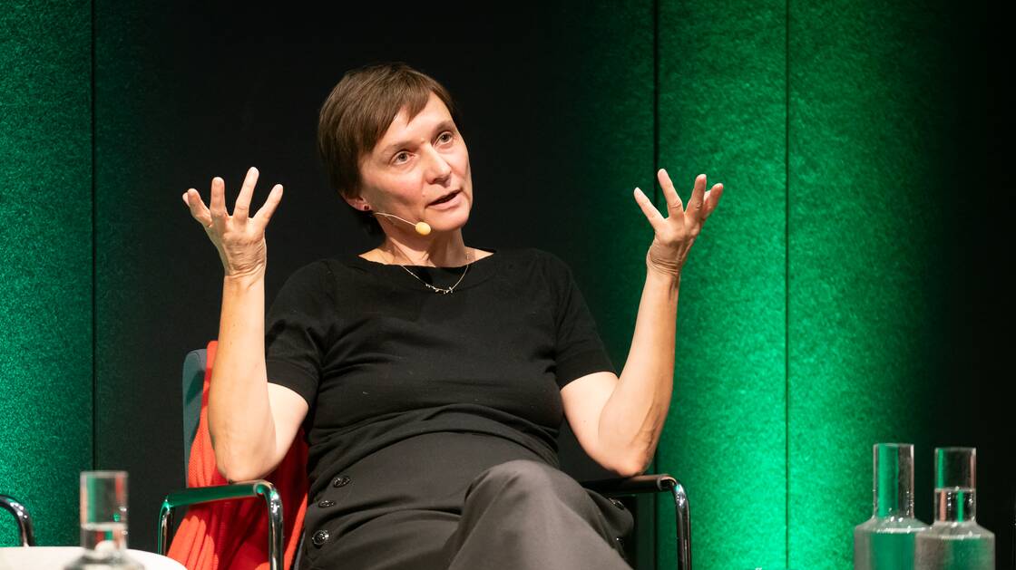 Historikerin Caroline Arni, Soziologe Ueli Mäder, Neuropsychologe Lutz Jäncke | Moderation: Lea Haller | © Schweizerisches Nationalmuseum