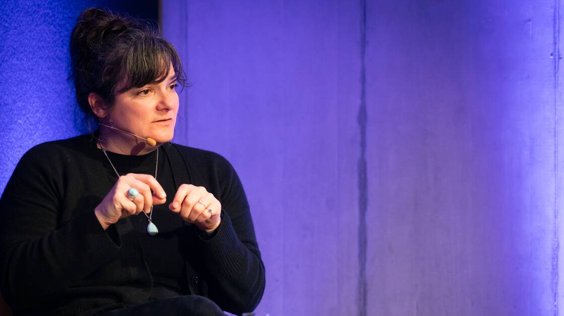 Grosse Diaspora – Migration aus Ex-Jugoslawien  | Historiker Damir Skenderovic und Soziologin Sandra King-Savic | Moderation: Inés Mateos, Expertin für Bildung und Diversität | © Schweizerisches Nationalmuseum