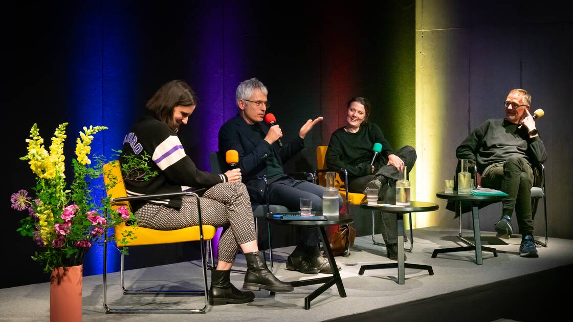 Von Rock bis Techno: Die Sprengkraft von Tonträgern und Tönen | Kulturjournalist Tobi Müller | Historiker Erich Keller | DJ Rosanna Grüter | Moderation Theresa Beyer | © Schweizerisches Nationalmuseum