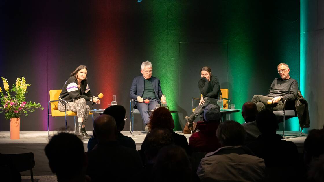 Von Rock bis Techno: Die Sprengkraft von Tonträgern und Tönen | Kulturjournalist Tobi Müller | Historiker Erich Keller | DJ Rosanna Grüter | Moderation Theresa Beyer | © Schweizerisches Nationalmuseum