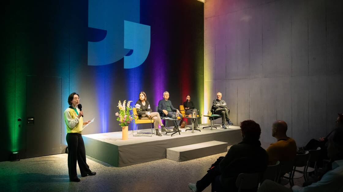 Von Rock bis Techno: Die Sprengkraft von Tonträgern und Tönen | Kulturjournalist Tobi Müller | Historiker Erich Keller | DJ Rosanna Grüter | Moderation Theresa Beyer | © Schweizerisches Nationalmuseum