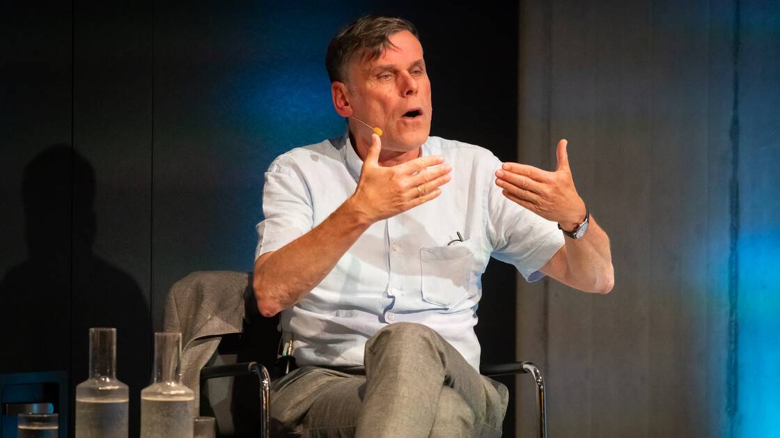 Verbrechen und Strafe – eine lange Geschichte | Literaturwissenschafter: Manuel Bauer| Historiker: Joachim Eibach | Moderation: Claudia Mäder | © Schweizerisches Nationalmuseum