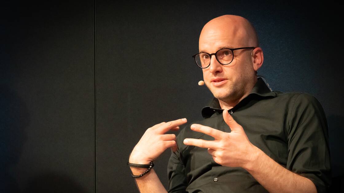 Verbrechen und Strafe – eine lange Geschichte | Literaturwissenschafter: Manuel Bauer| Historiker: Joachim Eibach | Moderation: Claudia Mäder | © Schweizerisches Nationalmuseum