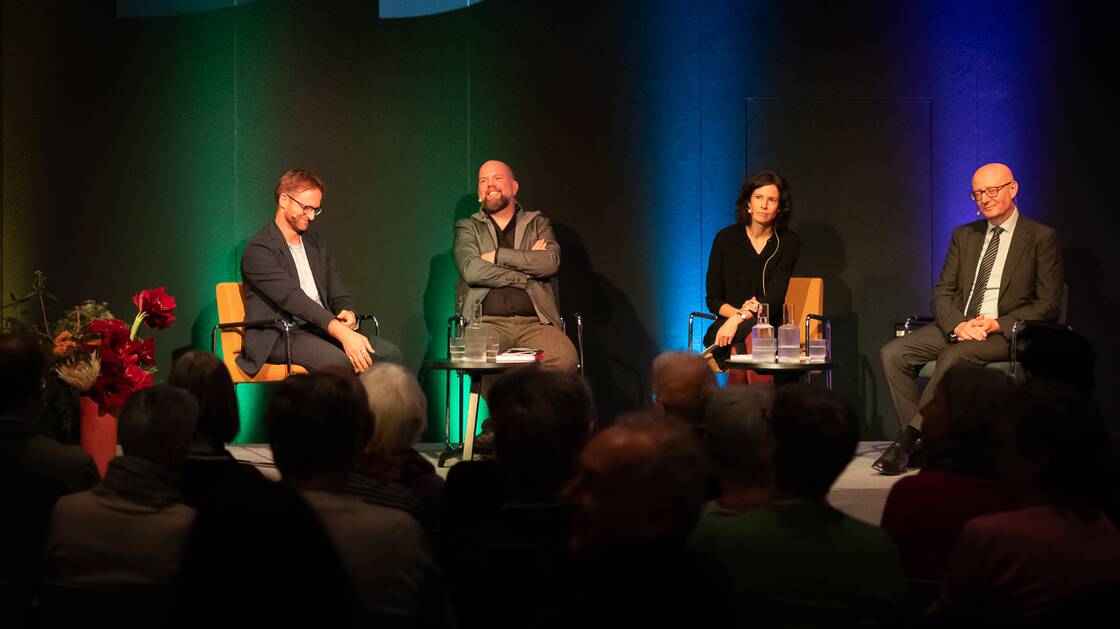 Heute Abstimmung! – Direkte Demokratie im Fokus | Historiker: David Hesse | Journalist Philipp Loser | Bundeskanzler: Viktor Rossi | Moderation: Christina Caprez | © Schweizerisches Nationalmuseum