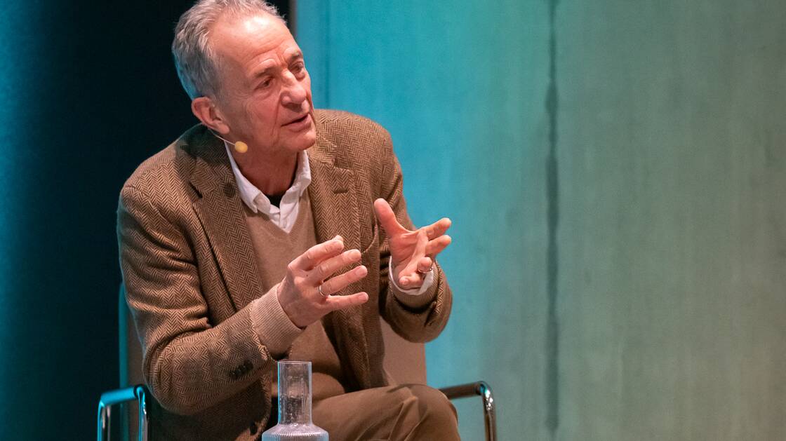 Kann die Schweiz noch entscheiden? | Tim Guldimann, Politikwissenschaftler und Diplomat  | Walter Thurnherr, ehemalige Bundeskanzler und Dozent für Staatswissenschaft | © Schweizerisches Nationalmuseum