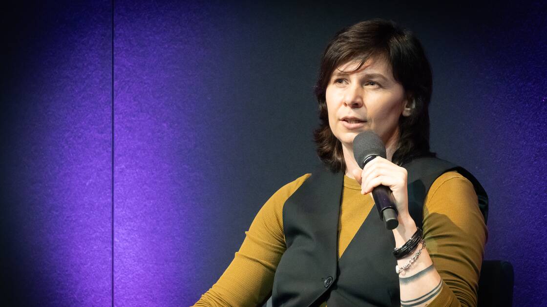 Biografie, Krieg und Diktatur| Schriftstellerin, Tanja Maljartschuk | Historikerin, Botakoz Kassymbekova | Moderation: Anna Jikhareva, Journalistin | © Schweizerisches Nationalmuseum