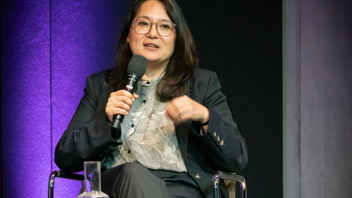 Biografie, Krieg und Diktatur| Schriftstellerin, Tanja Maljartschuk | Historikerin, Botakoz Kassymbekova | Moderation: Anna Jikhareva, Journalistin | © Schweizerisches Nationalmuseum