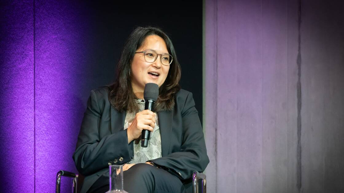 Biografie, Krieg und Diktatur| Schriftstellerin, Tanja Maljartschuk | Historikerin, Botakoz Kassymbekova | Moderation: Anna Jikhareva, Journalistin | © Schweizerisches Nationalmuseum