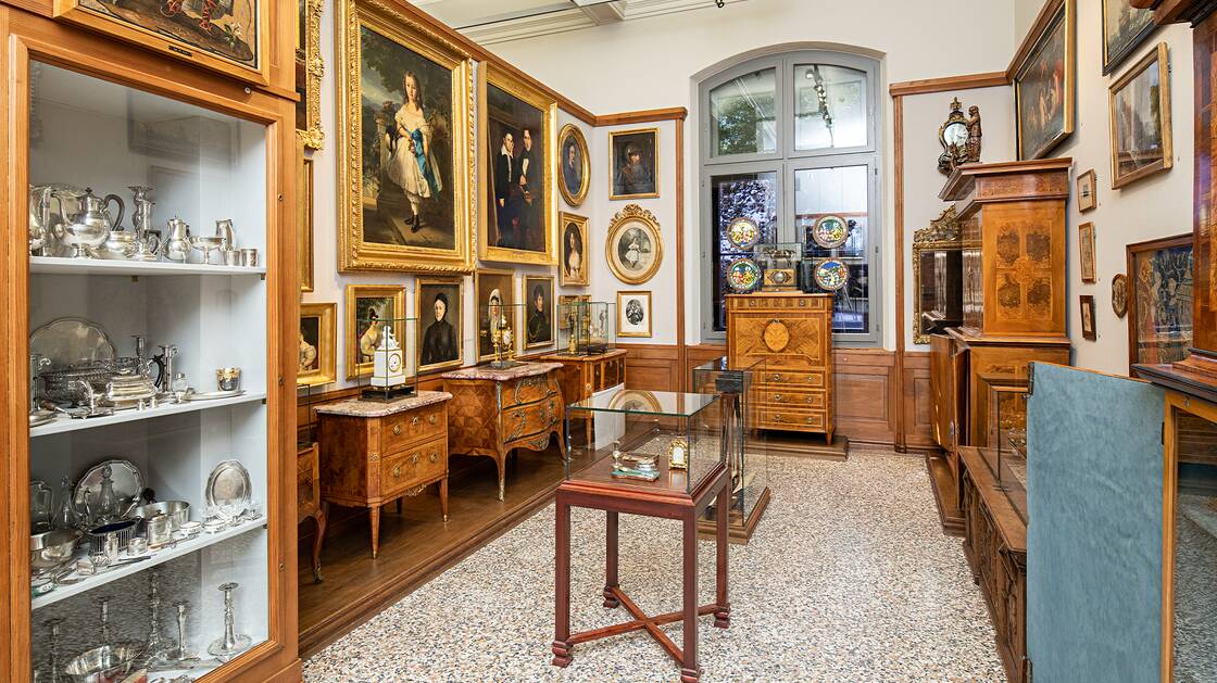 Blick in die Sammlung Hallwyl
